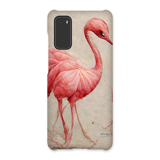 Flamingo Sketch Colors Snap Phone Case