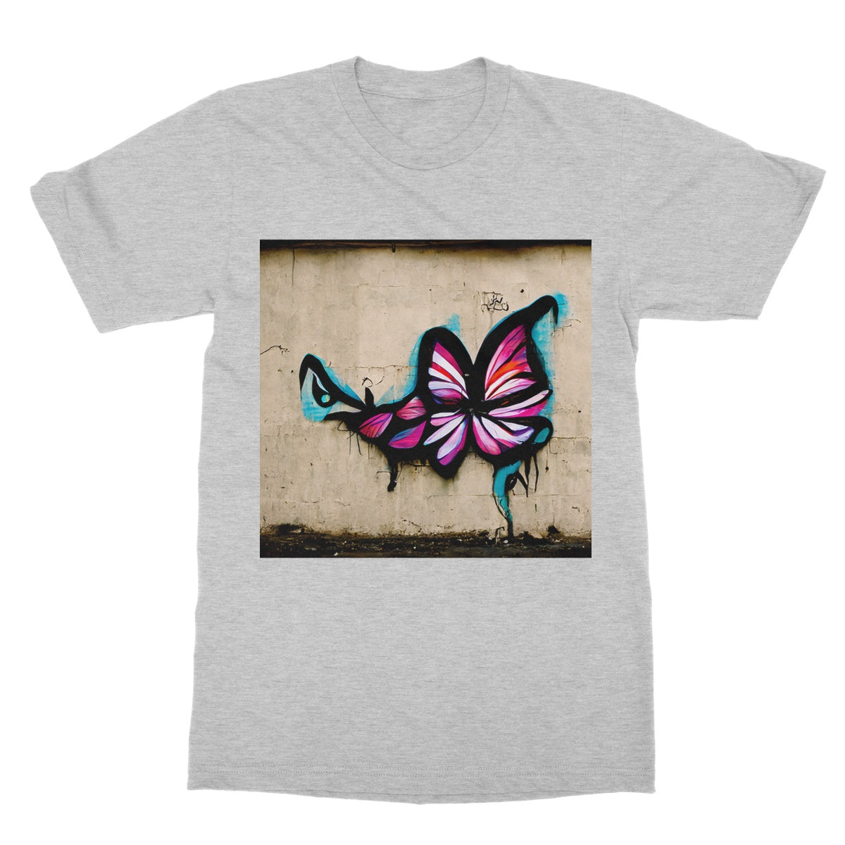 Brick Butterfly Softstyle T-Shirt