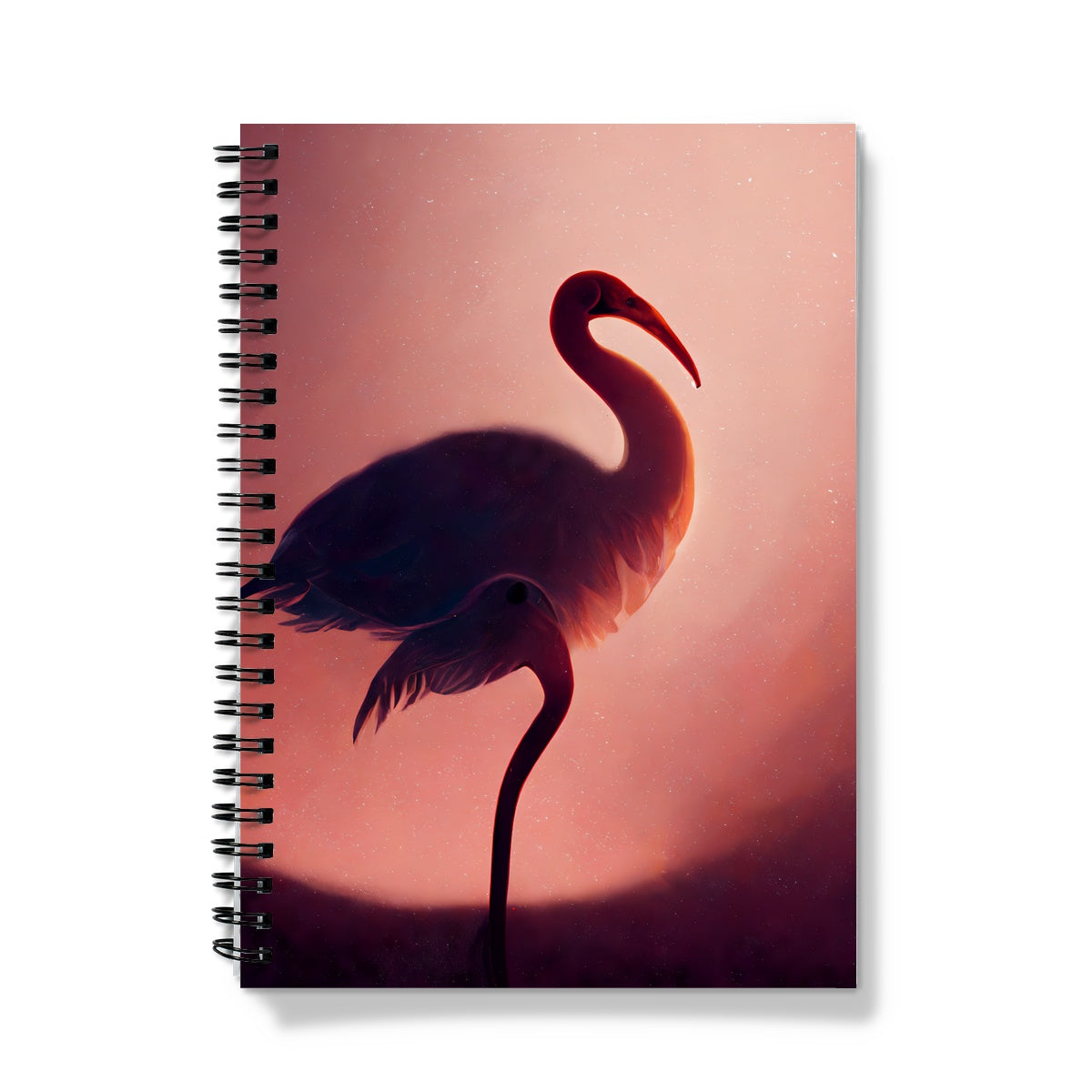 Flamingo Shadows Notebook