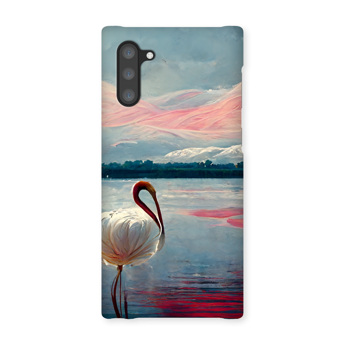 Flamingo Mountains Snap Phone Case