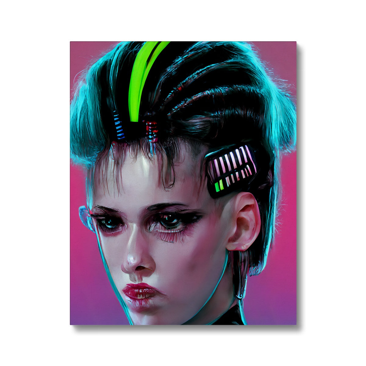 Comb Punk Canvas