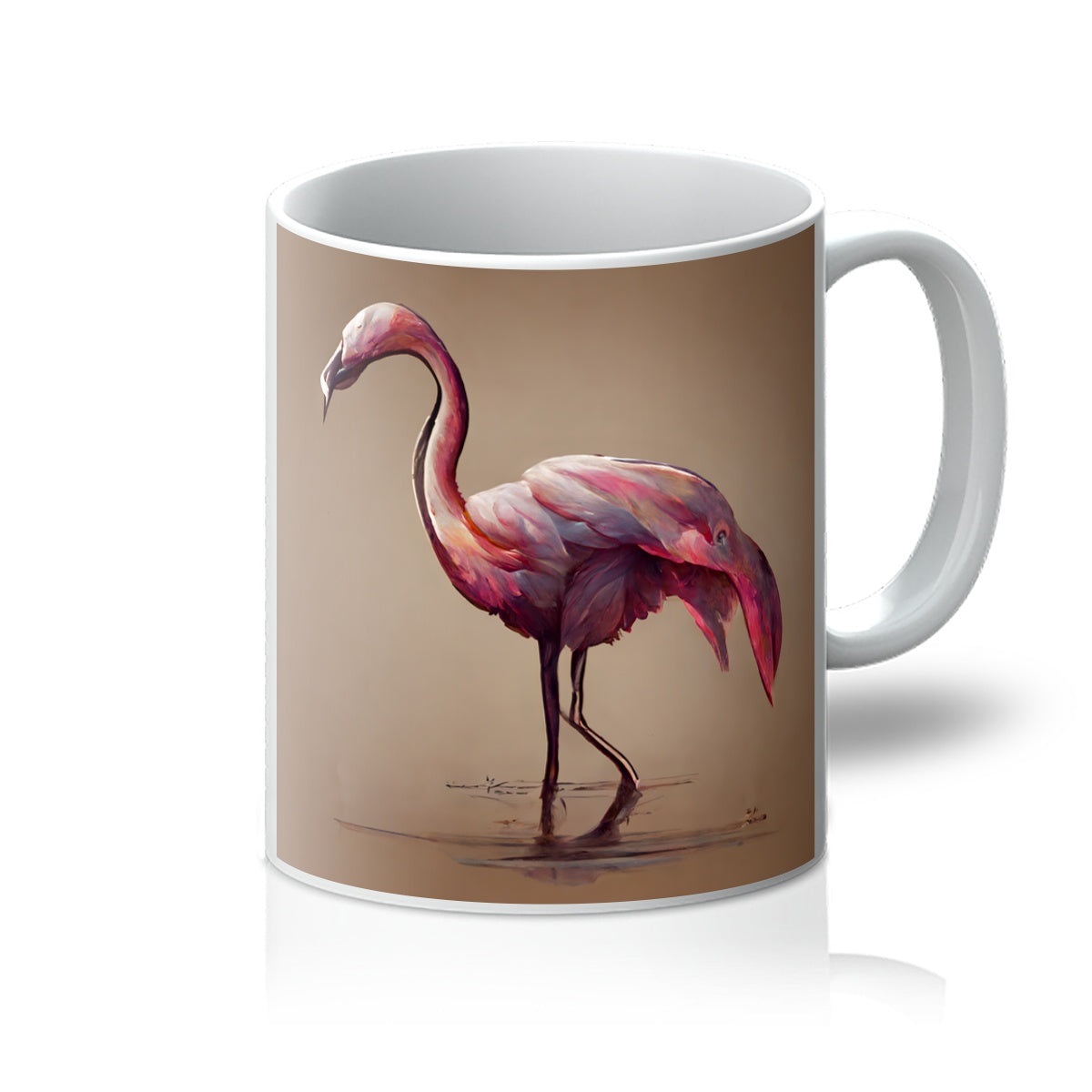 Flamingo Feathers Mug