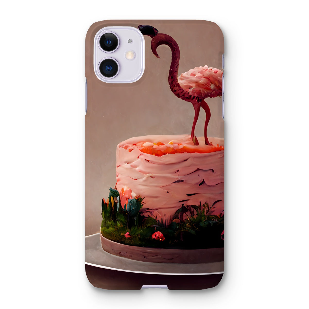 Flamingo Birthday Snap Phone Case