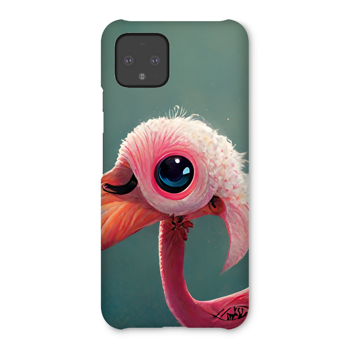 Baby Bird Flamingo Snap Phone Case