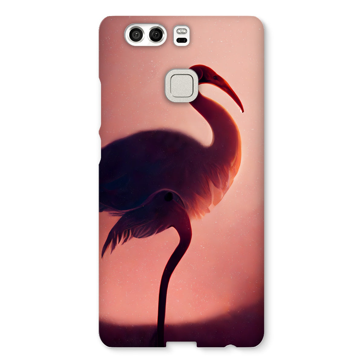 Flamingo Shadows Snap Phone Case