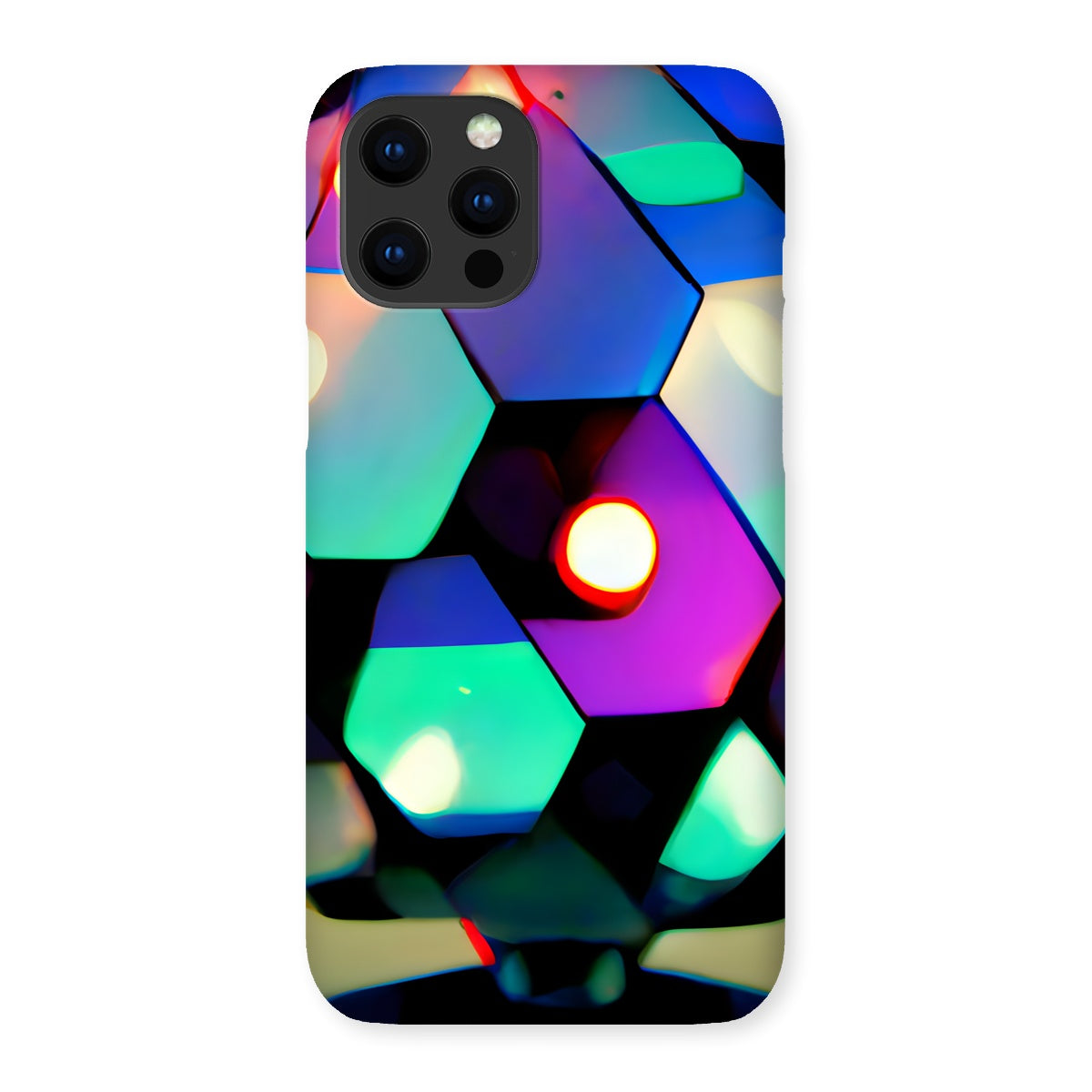 Disco Glitter Snap Phone Case