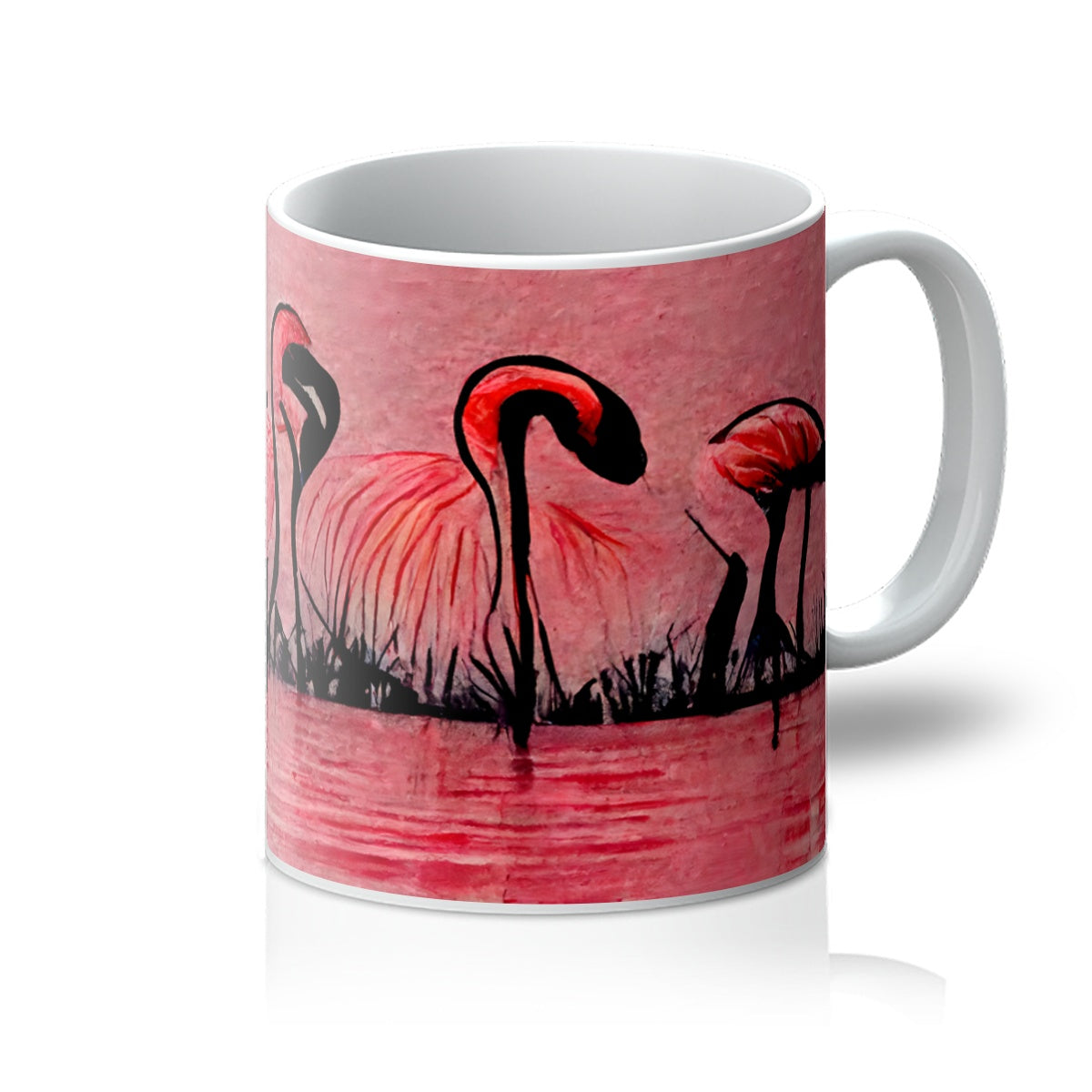 Flamingo Dinner Meetup Mug