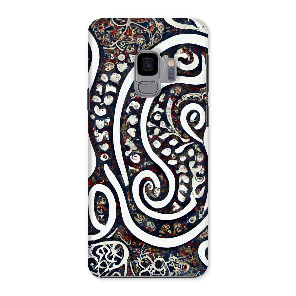 Swirling Paisley Snap Phone Case