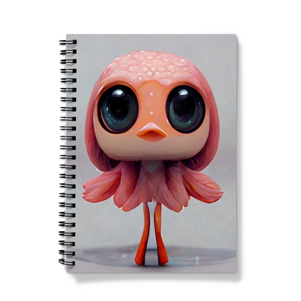 Flamingo Pop Bird Notebook