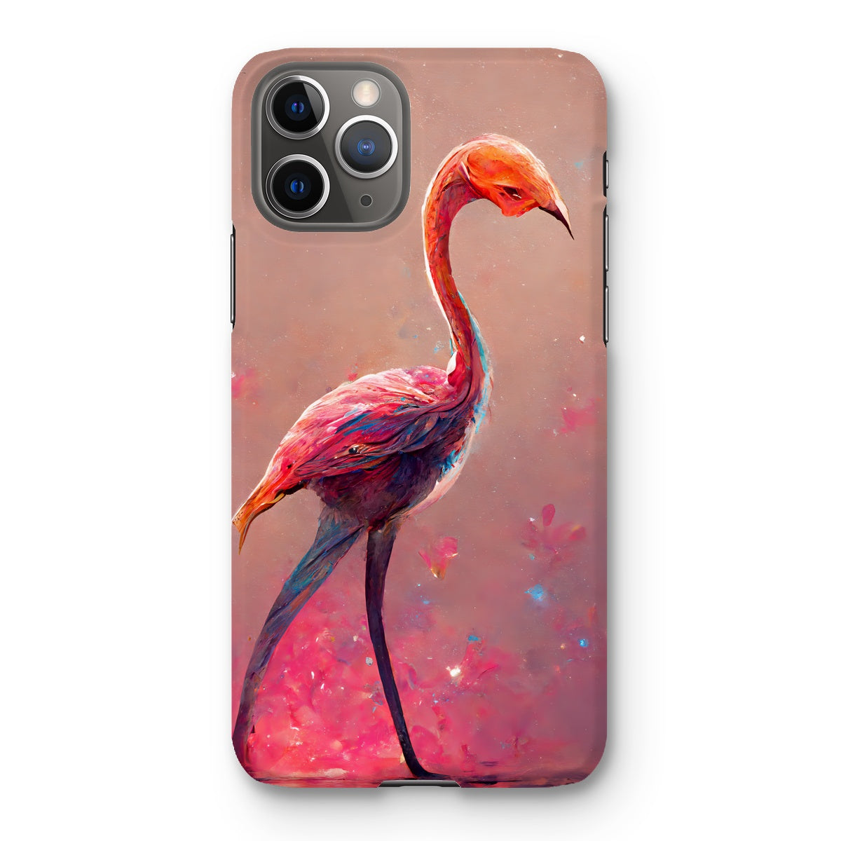 Flamingo Standing Alone Snap Phone Case