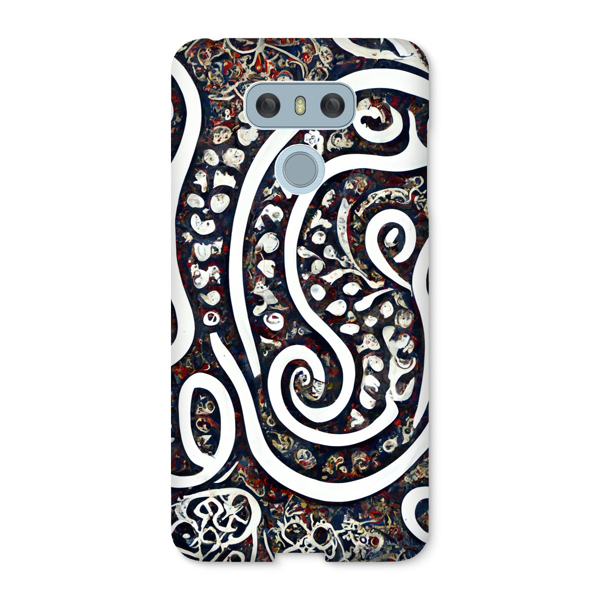 Swirling Paisley Snap Phone Case