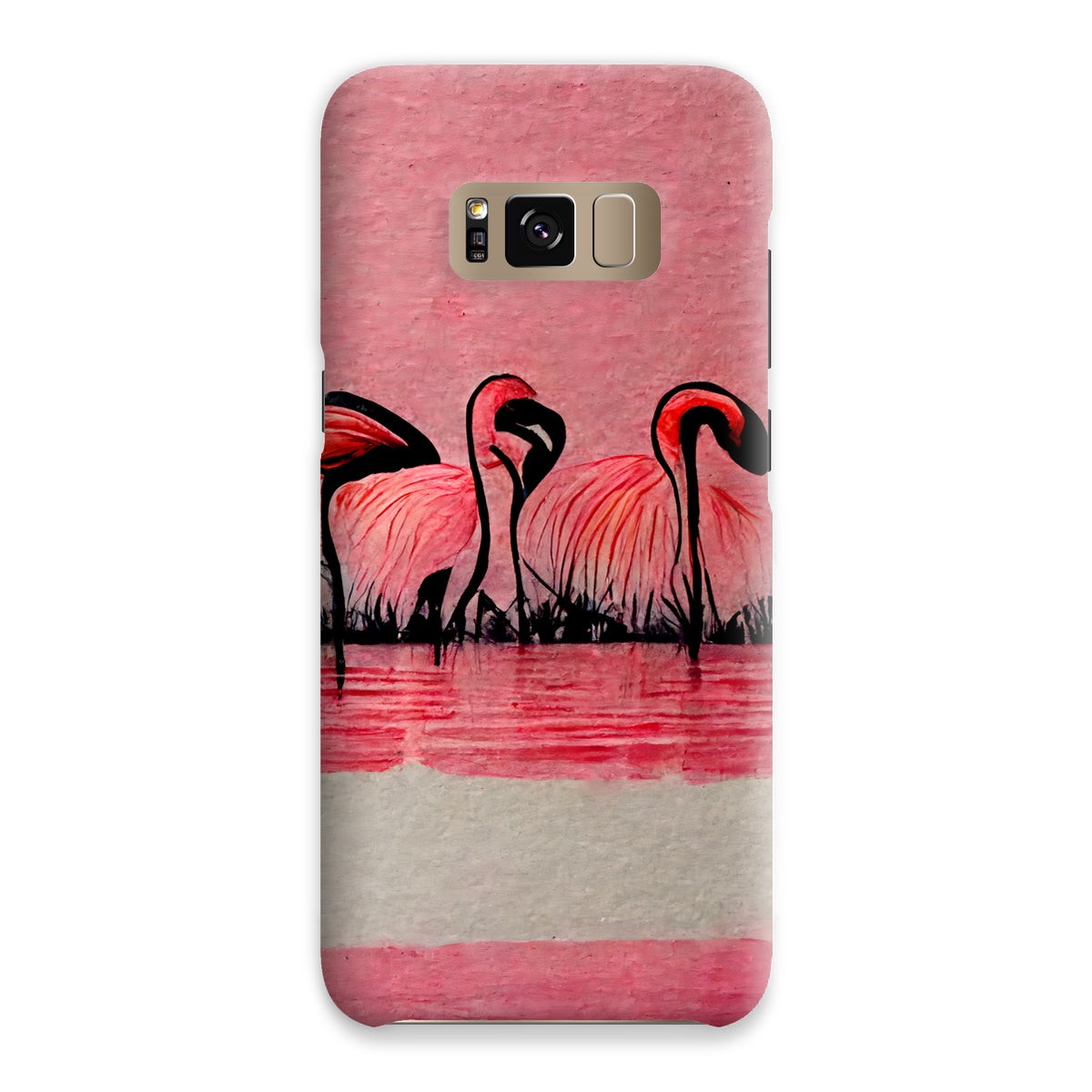 Flamingo Dinner Meetup Snap Phone Case