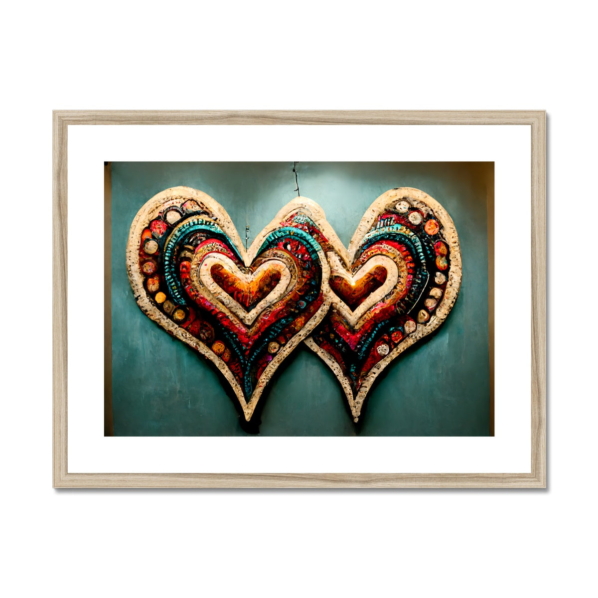 In Love Framed & Mounted Print