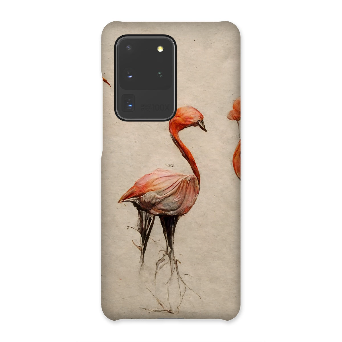 Flamingo Trio Snap Phone Case