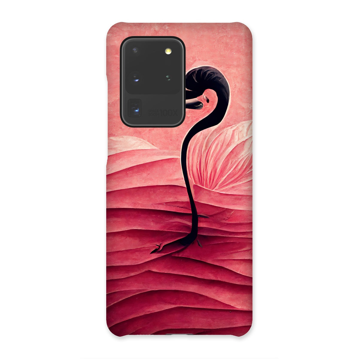 Flamingo Folds Snap Phone Case