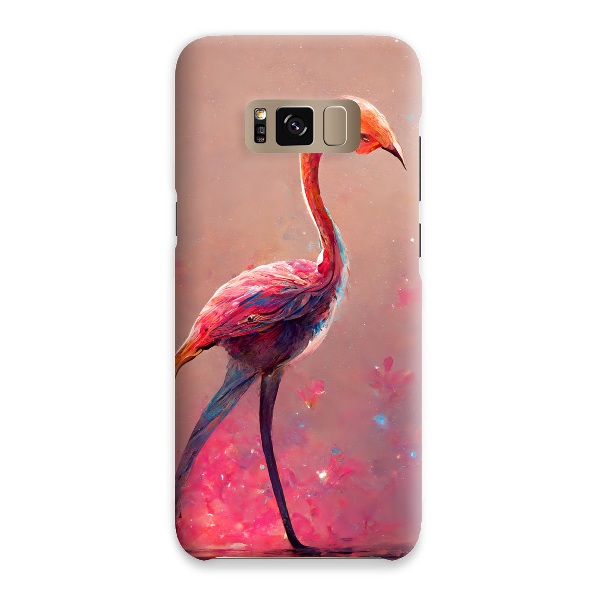 Flamingo Standing Alone Snap Phone Case