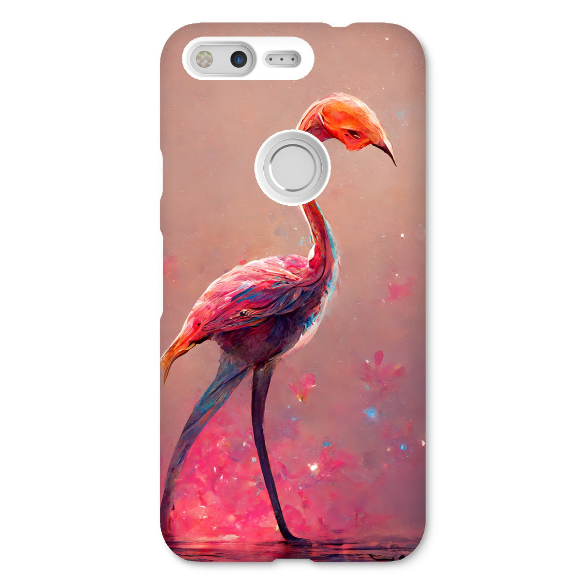 Flamingo Standing Alone Snap Phone Case