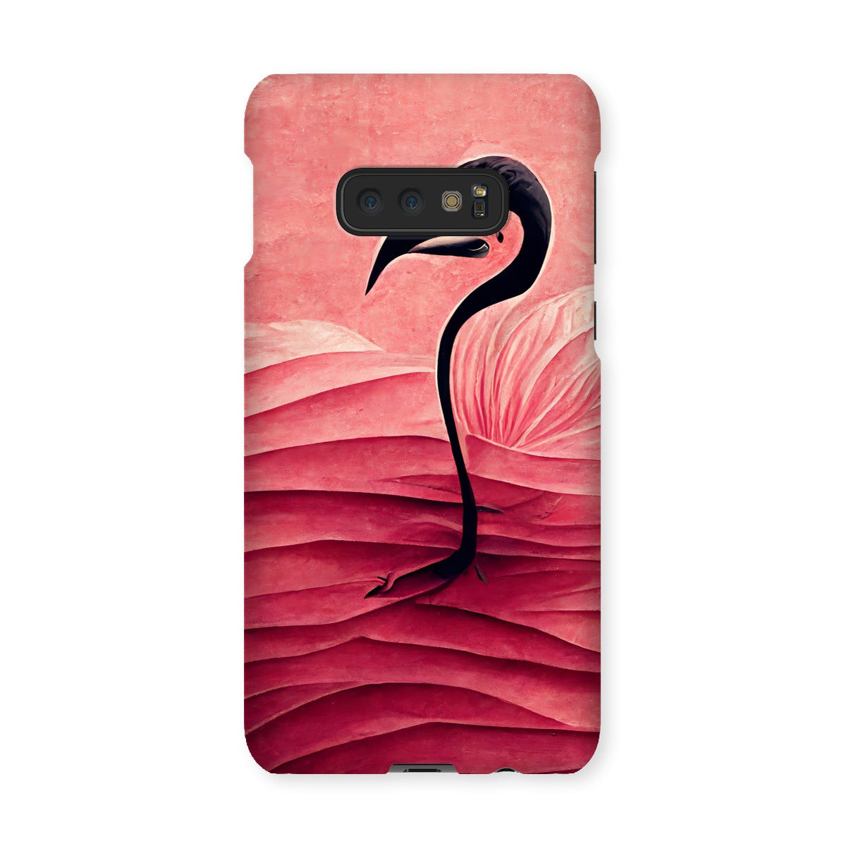 Flamingo Folds Snap Phone Case