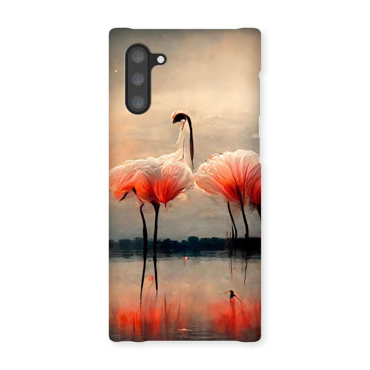 Flamingo Sunset Snap Phone Case