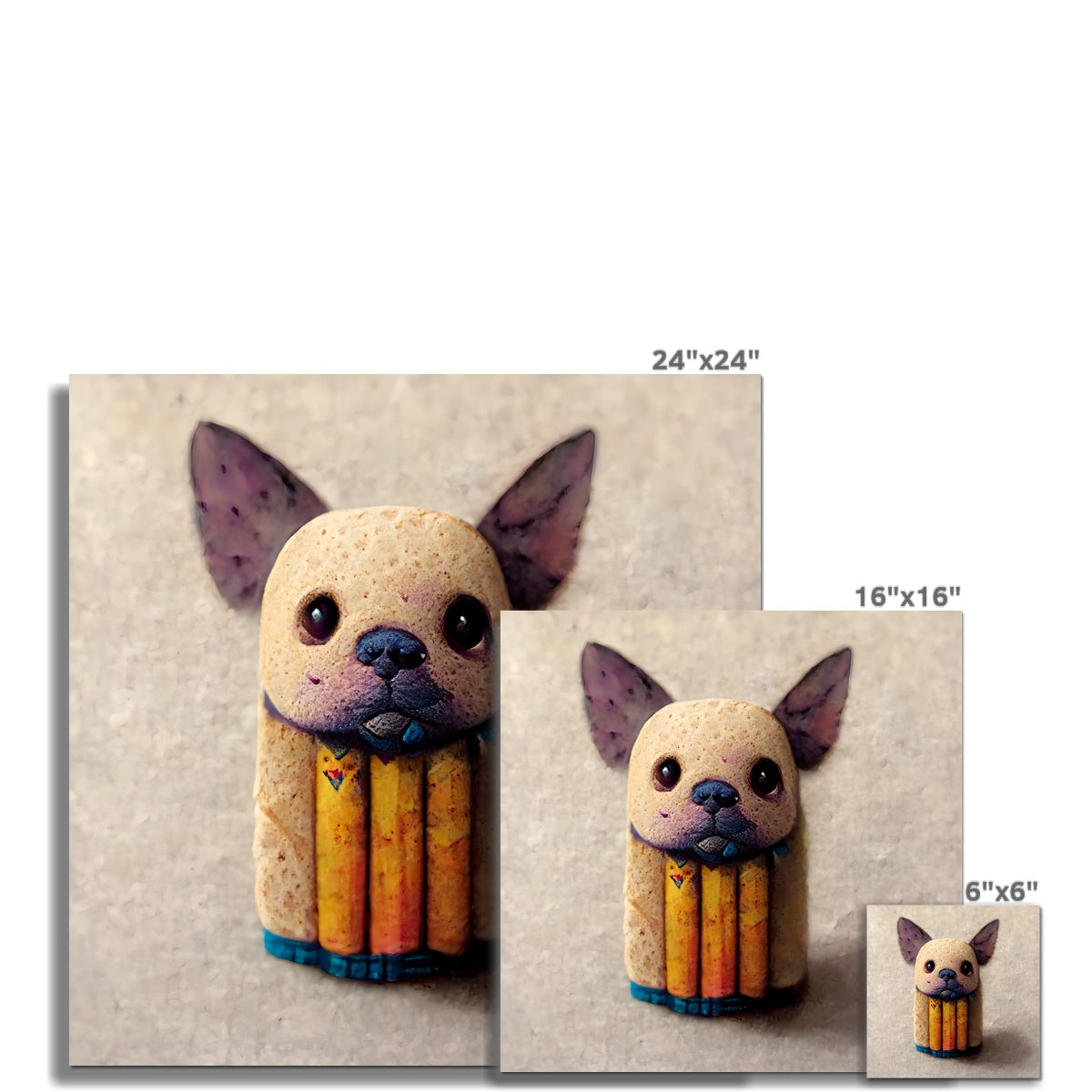 Pencil Head Pop Fine Art Print