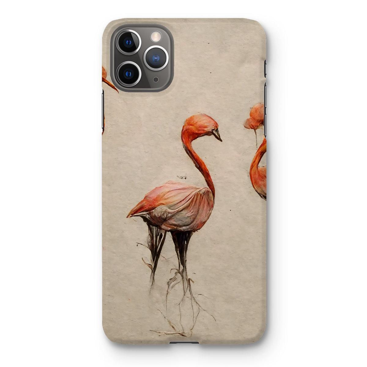 Flamingo Trio Snap Phone Case