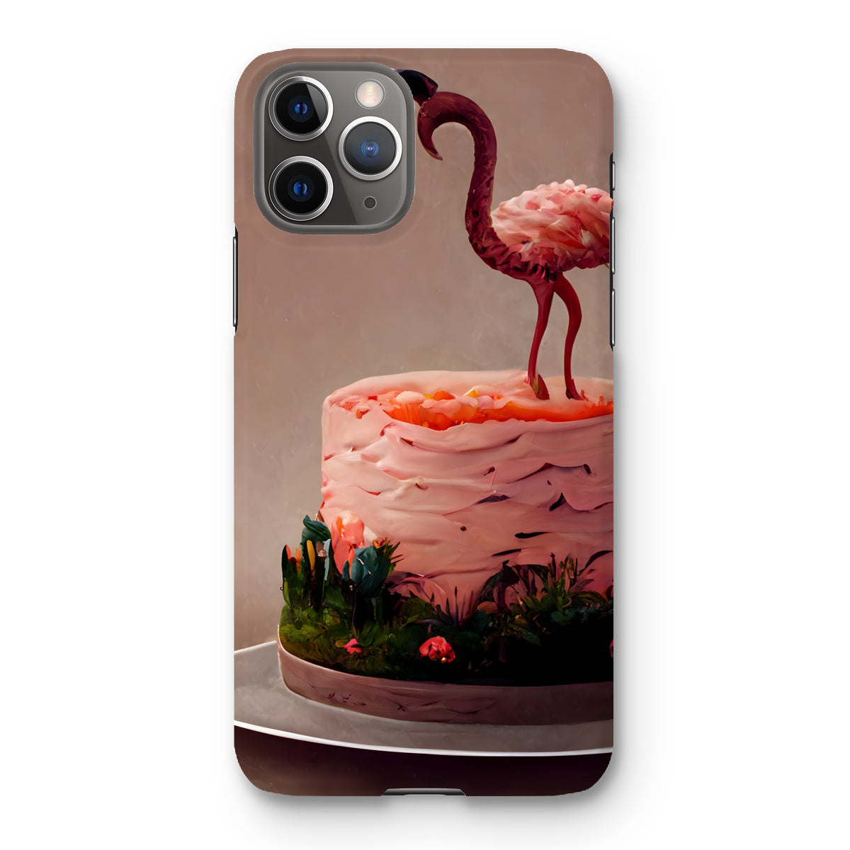 Flamingo Birthday Snap Phone Case