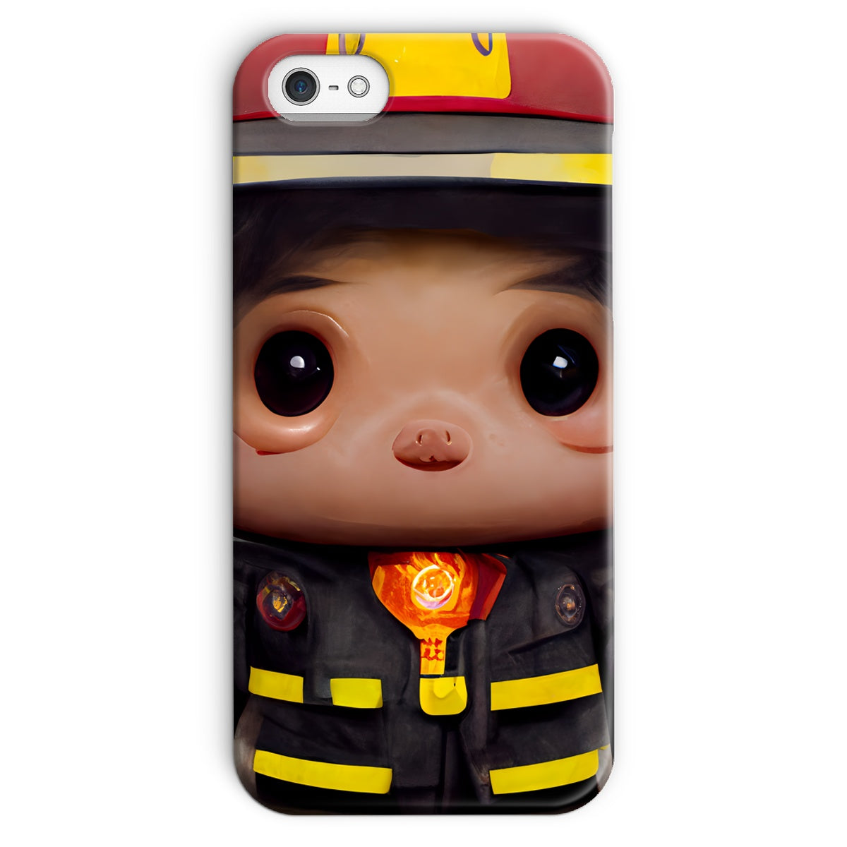 Fireman Guy Pop Snap Phone Case