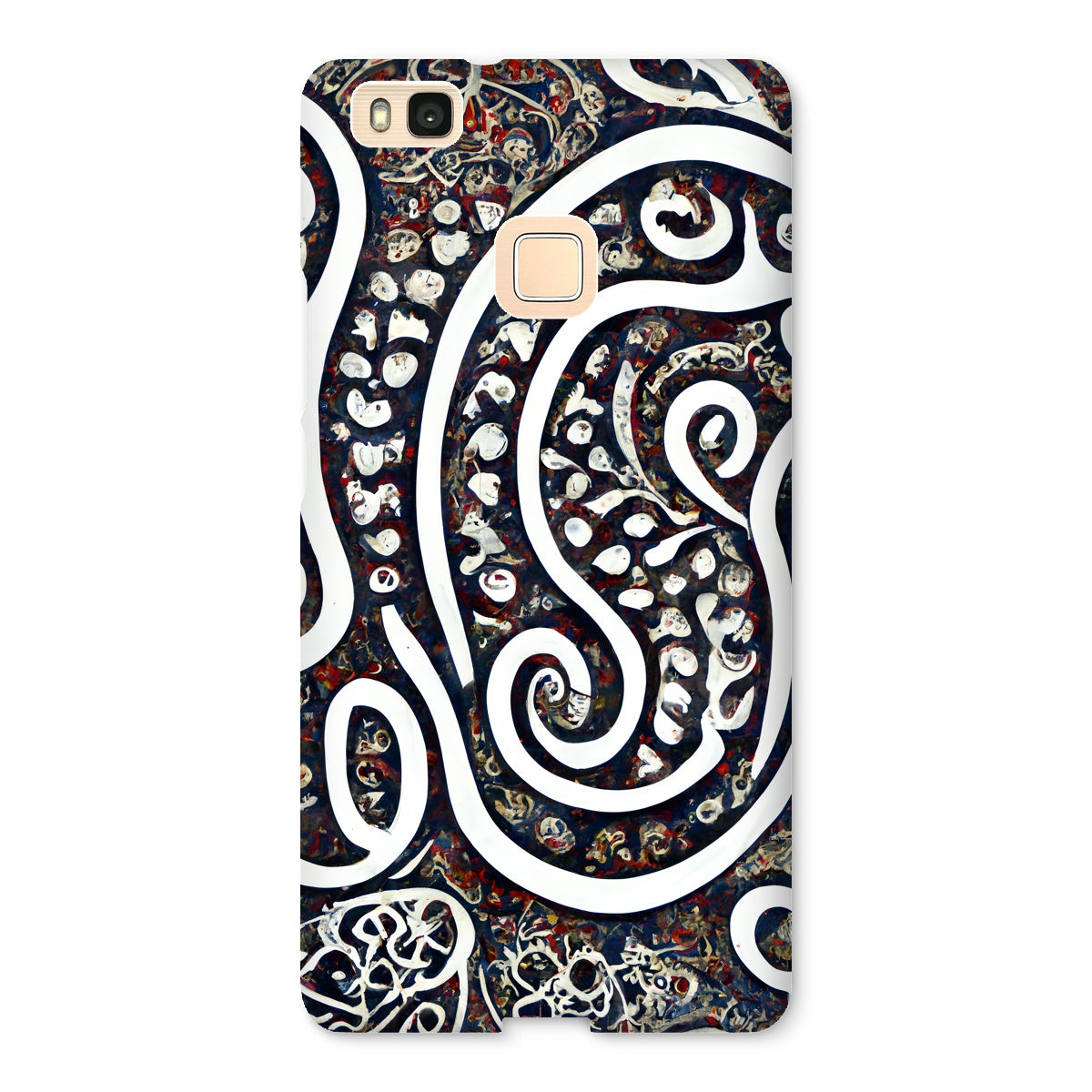 Swirling Paisley Snap Phone Case