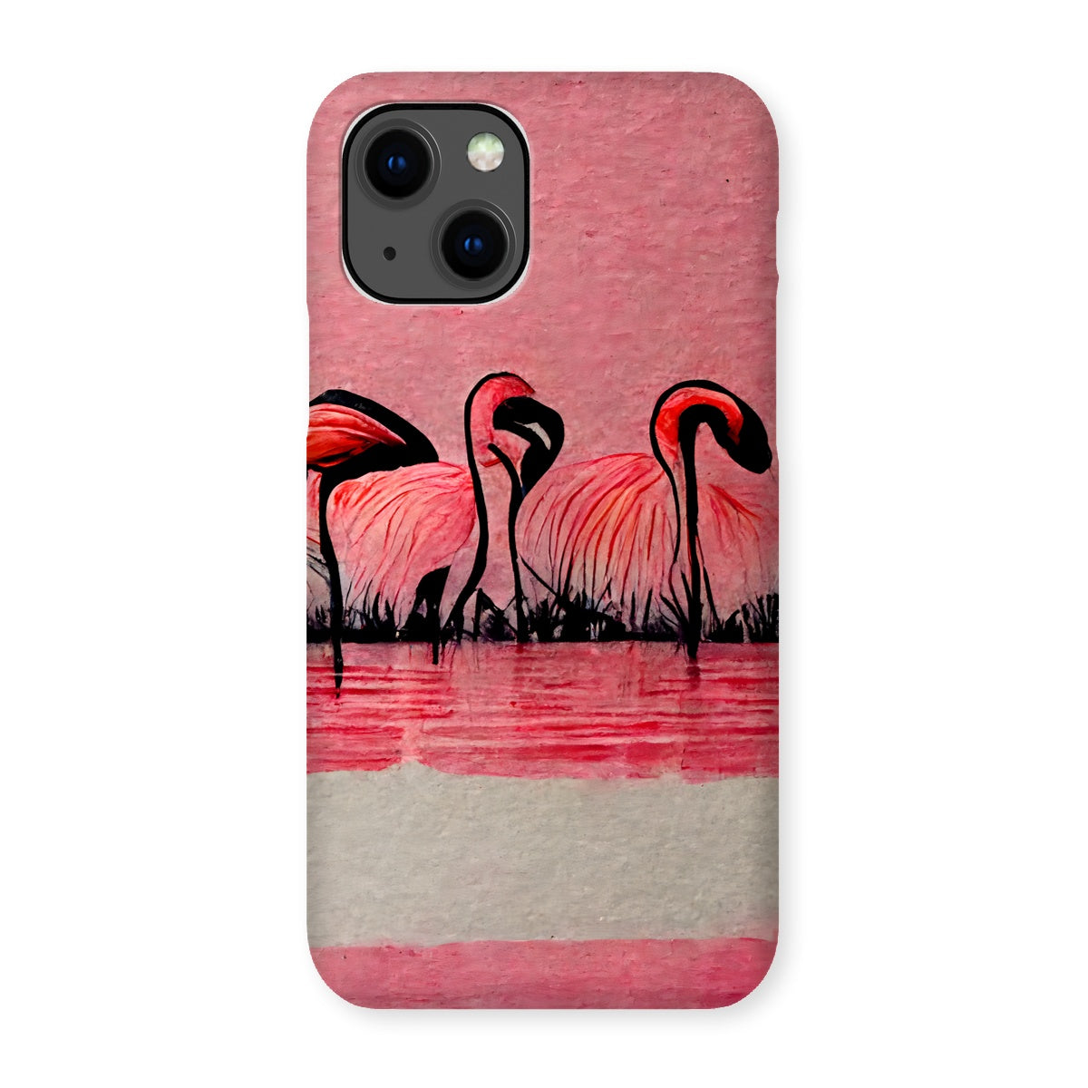 Flamingo Dinner Meetup Snap Phone Case