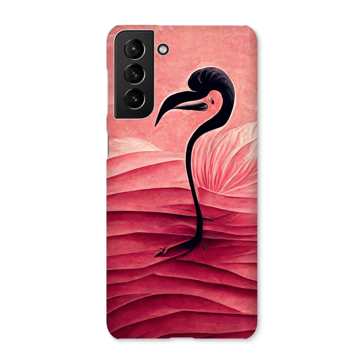 Flamingo Folds Snap Phone Case