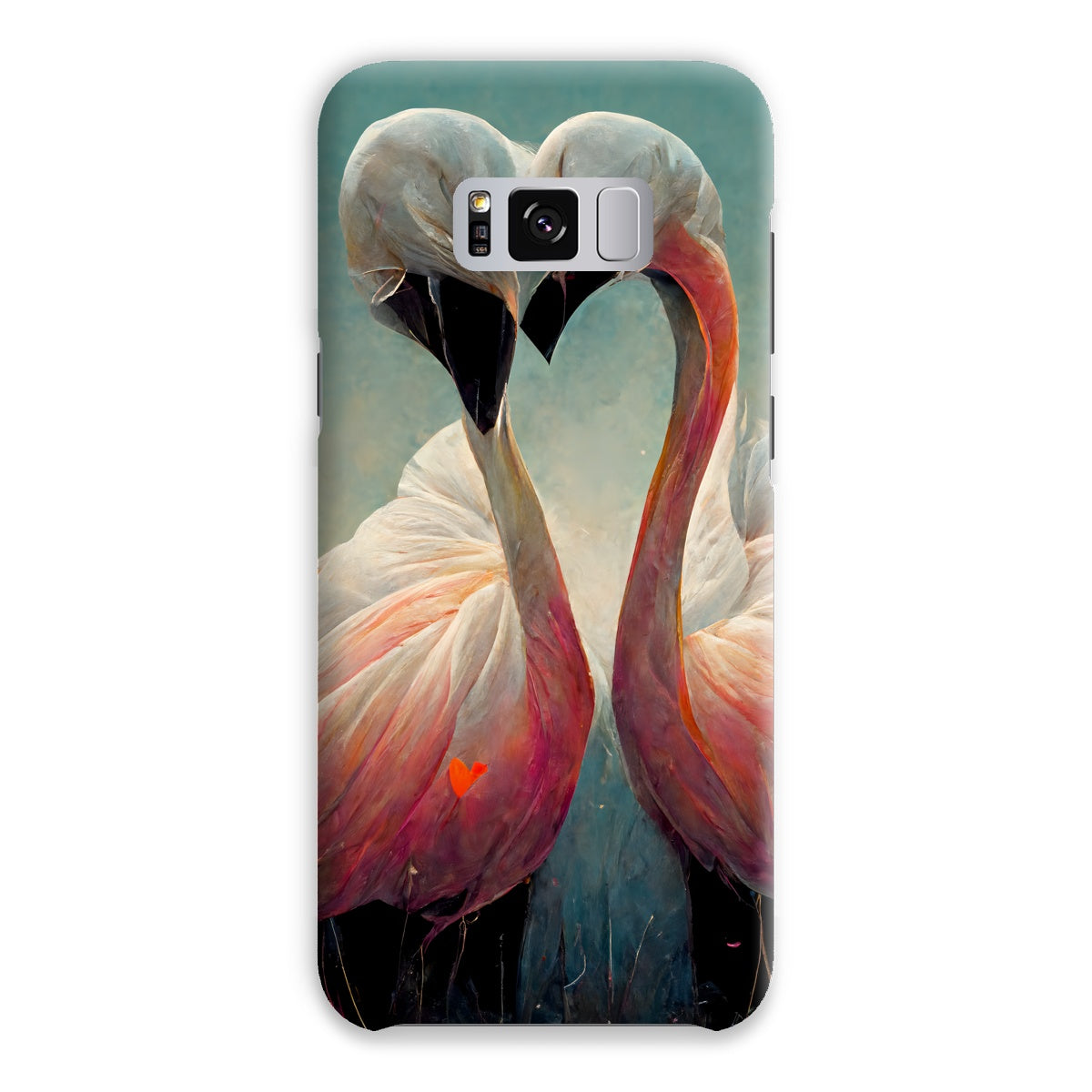 Flamingo Cuddles Snap Phone Case