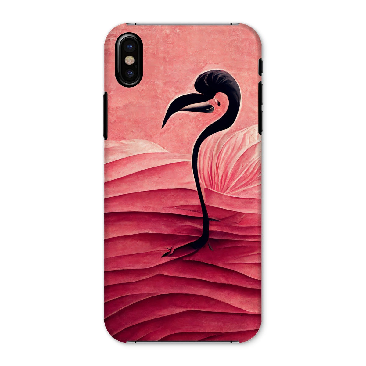 Flamingo Folds Snap Phone Case