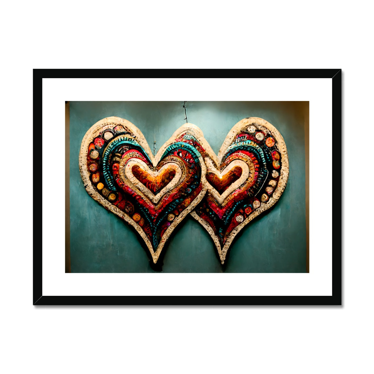 In Love Framed & Mounted Print