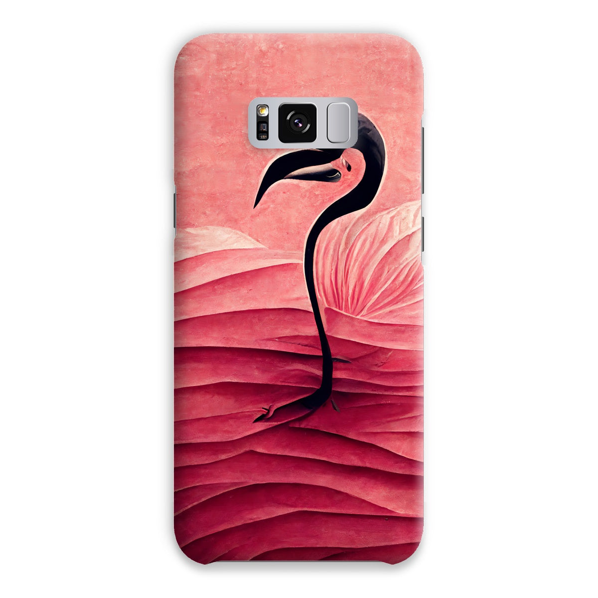 Flamingo Folds Snap Phone Case