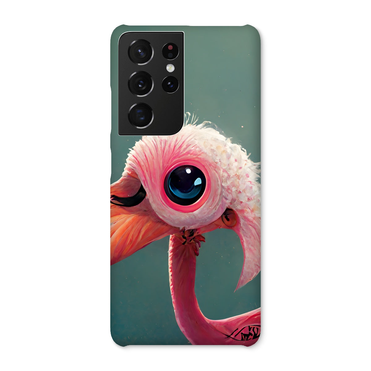 Baby Bird Flamingo Snap Phone Case