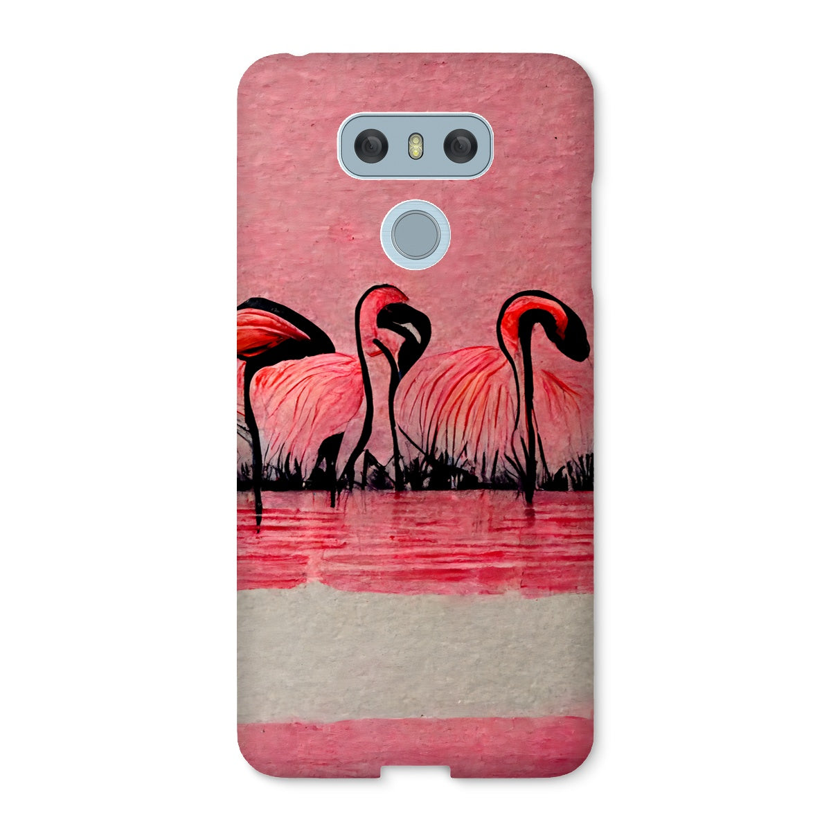 Flamingo Dinner Meetup Snap Phone Case