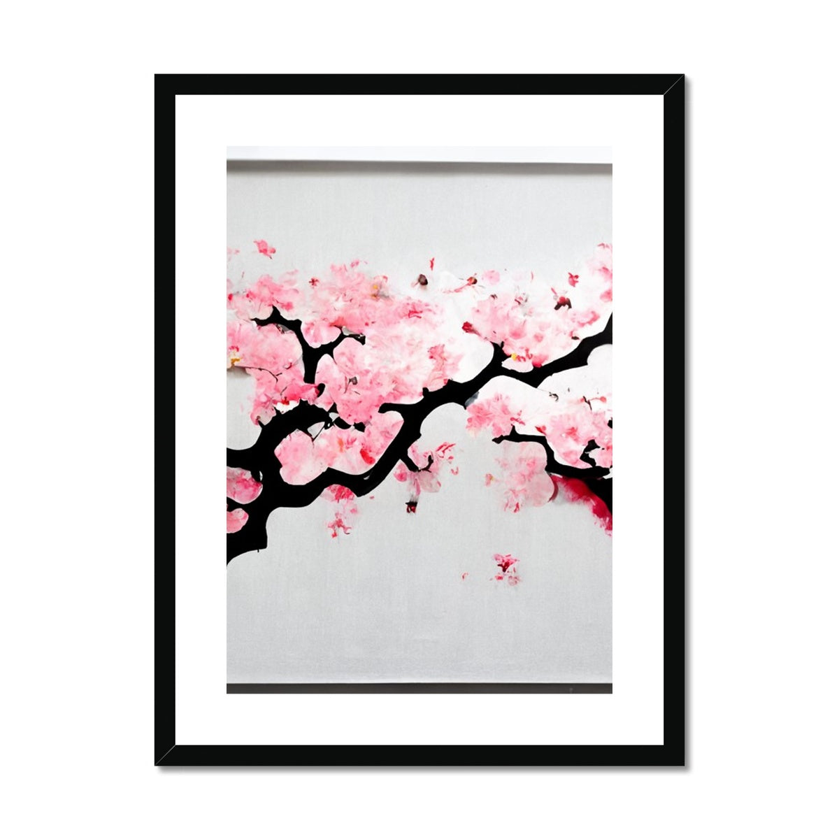 Cherry Moods Framed & Mounted Print