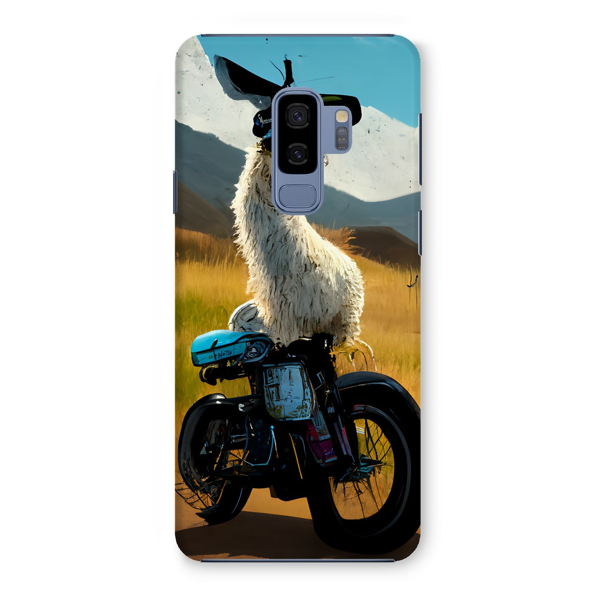 Llama on a Bike Snap Phone Case