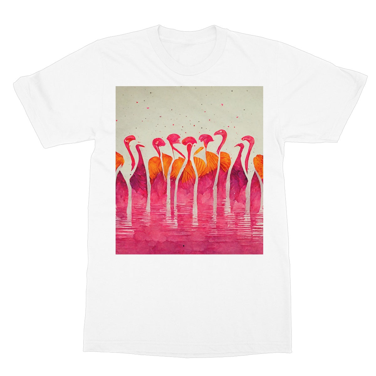 Flamingo Horizon Softstyle T-Shirt