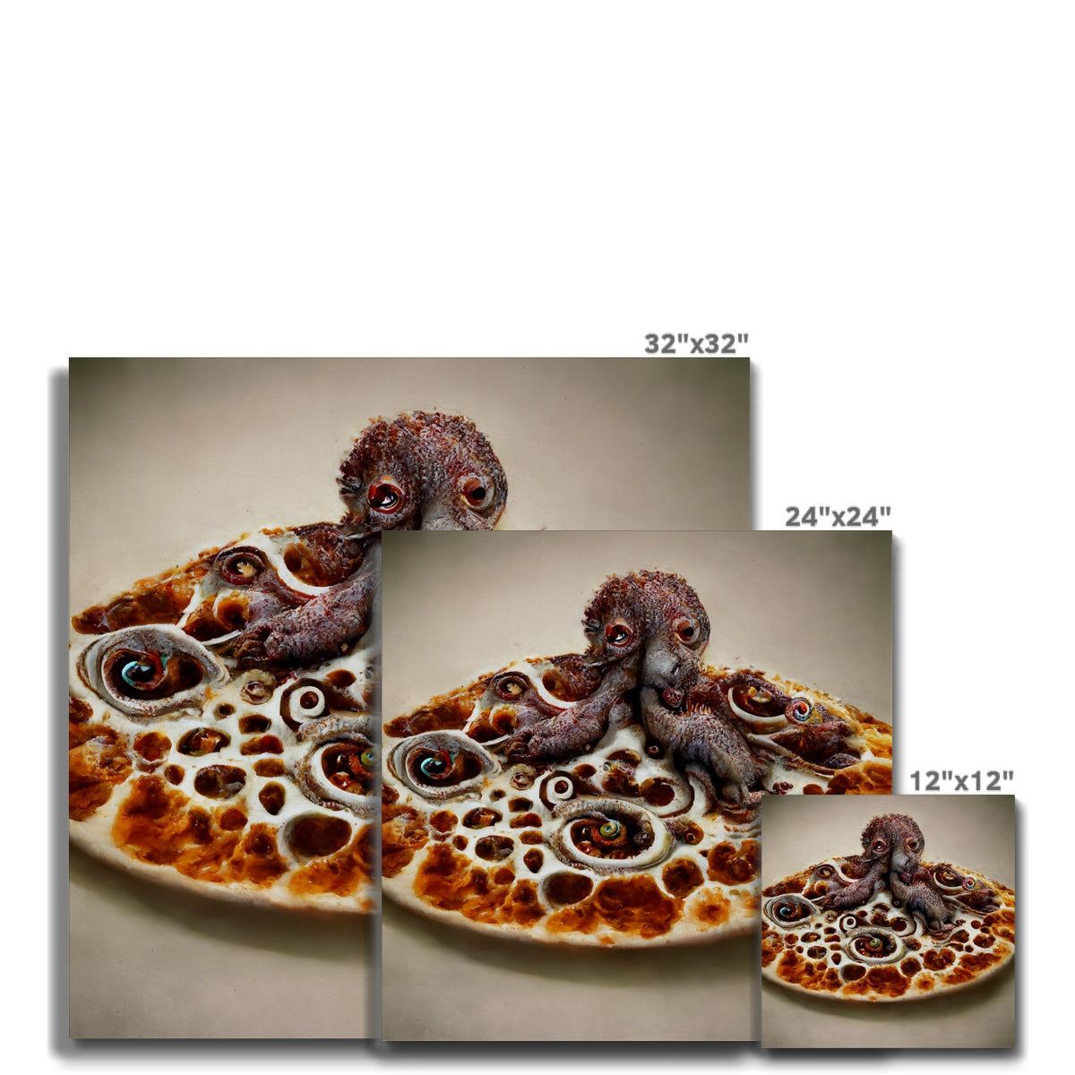 Hungry Octopus Canvas