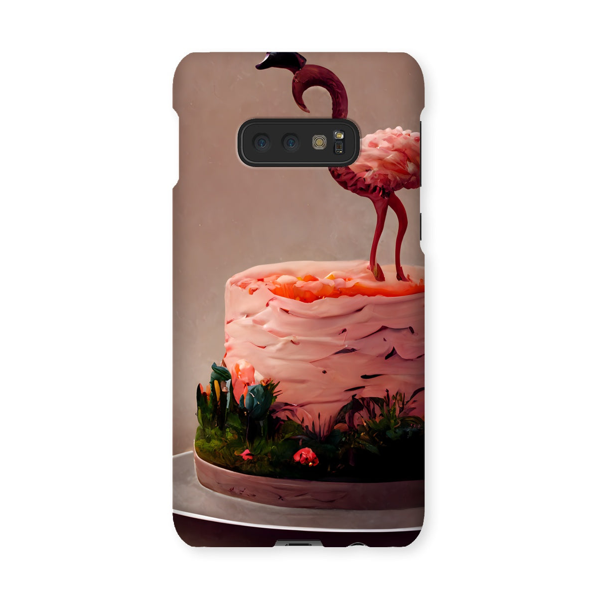 Flamingo Birthday Snap Phone Case