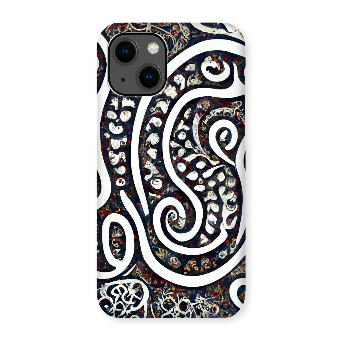 Swirling Paisley Snap Phone Case