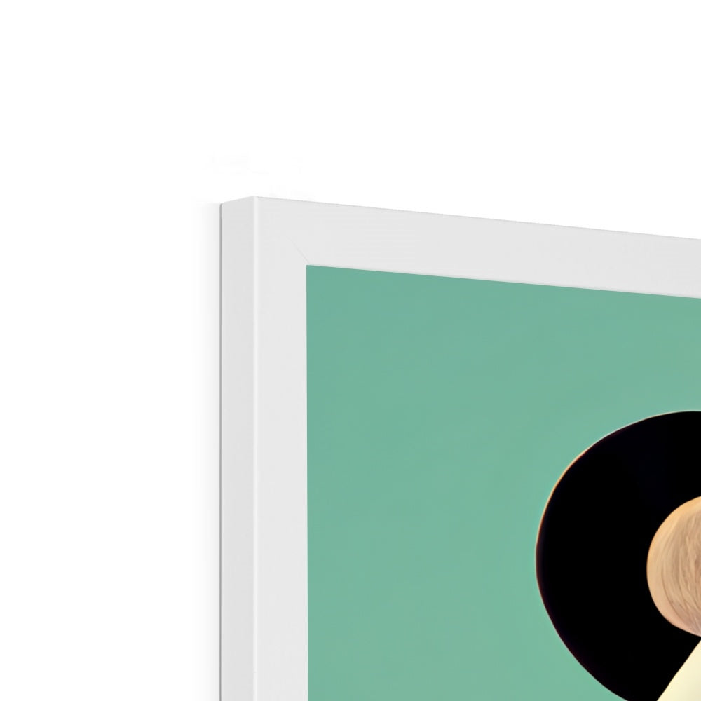 Pandapop Framed Print