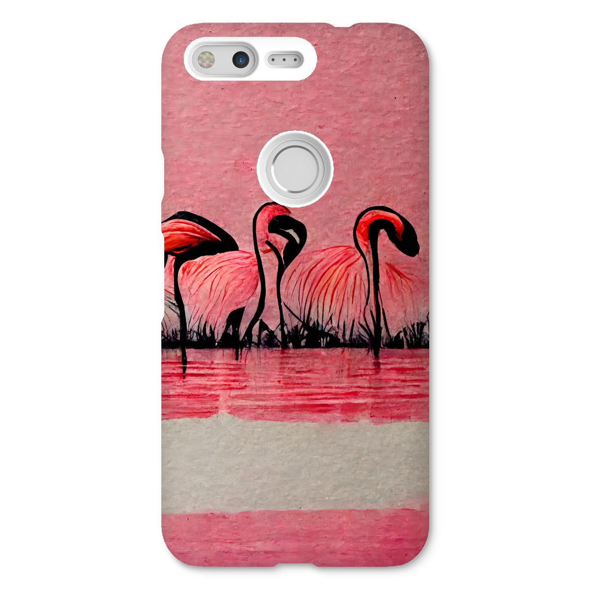 Flamingo Dinner Meetup Snap Phone Case