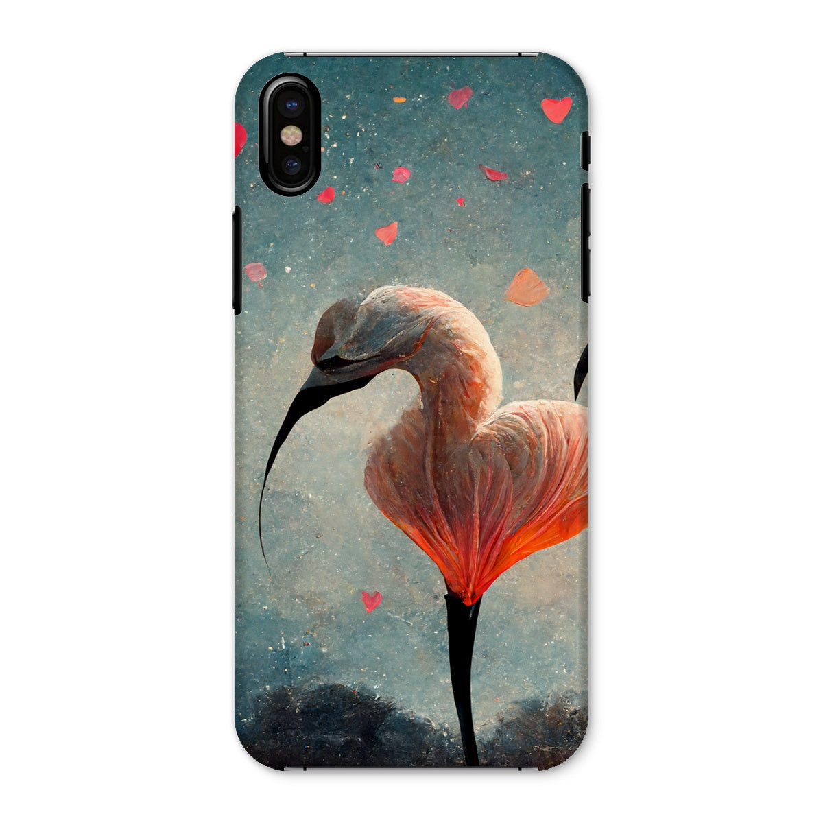 Flamingo Valentine Snap Phone Case