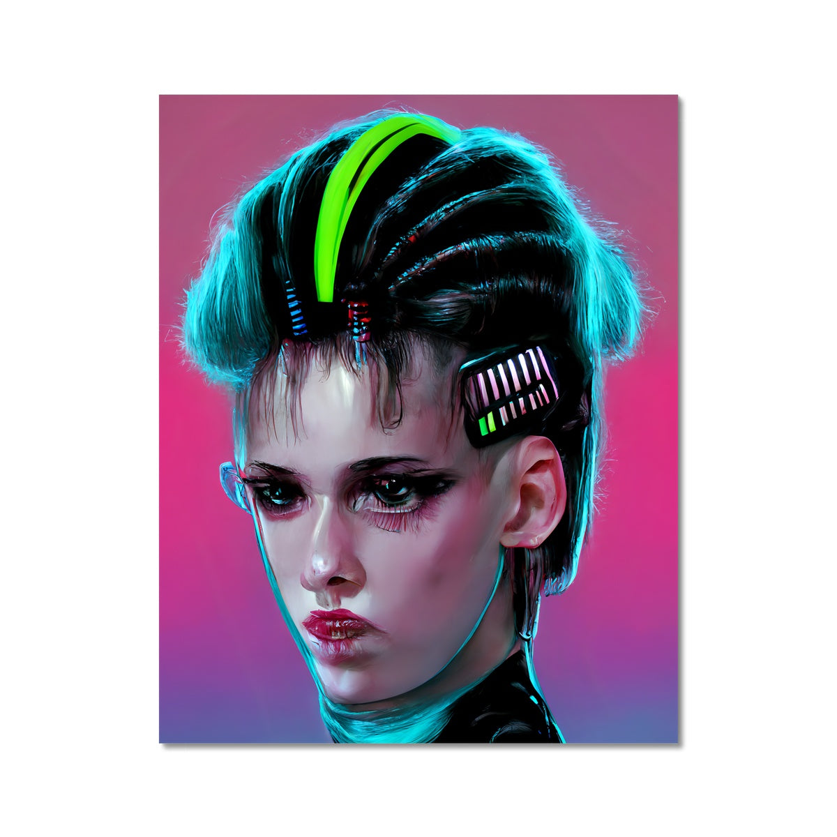 Comb Punk Fine Art Print