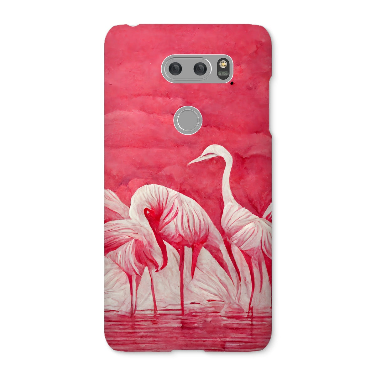 Flamingo Get Together Snap Phone Case