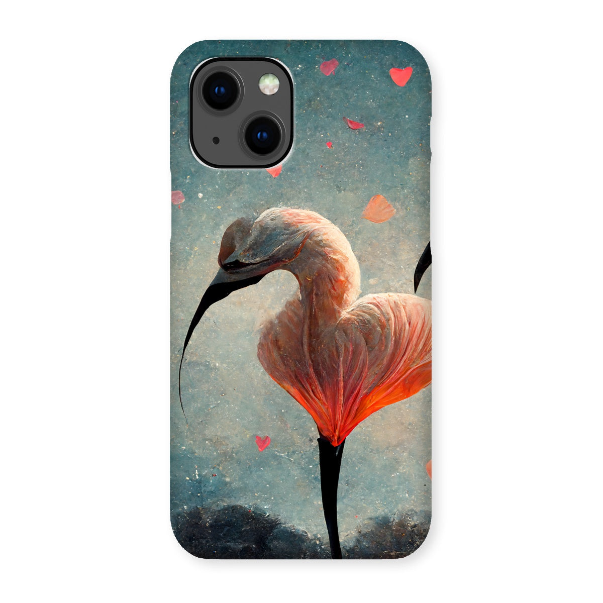 Flamingo Valentine Snap Phone Case