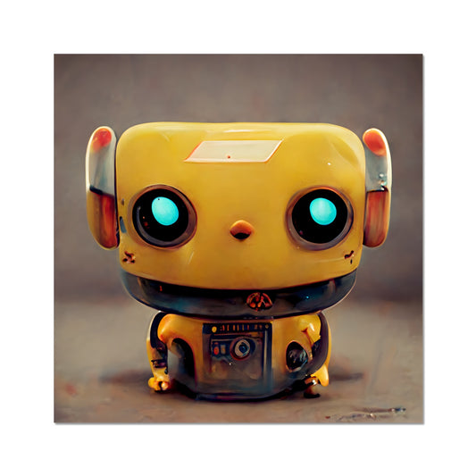 Banana Bot Pop Fine Art Print