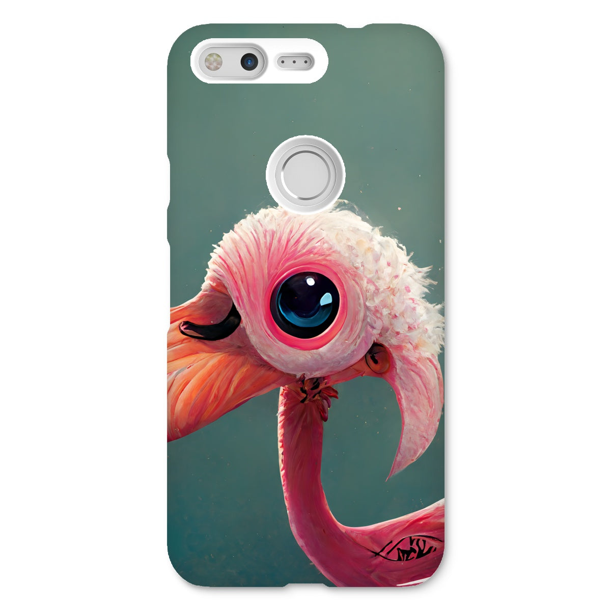 Baby Bird Flamingo Snap Phone Case